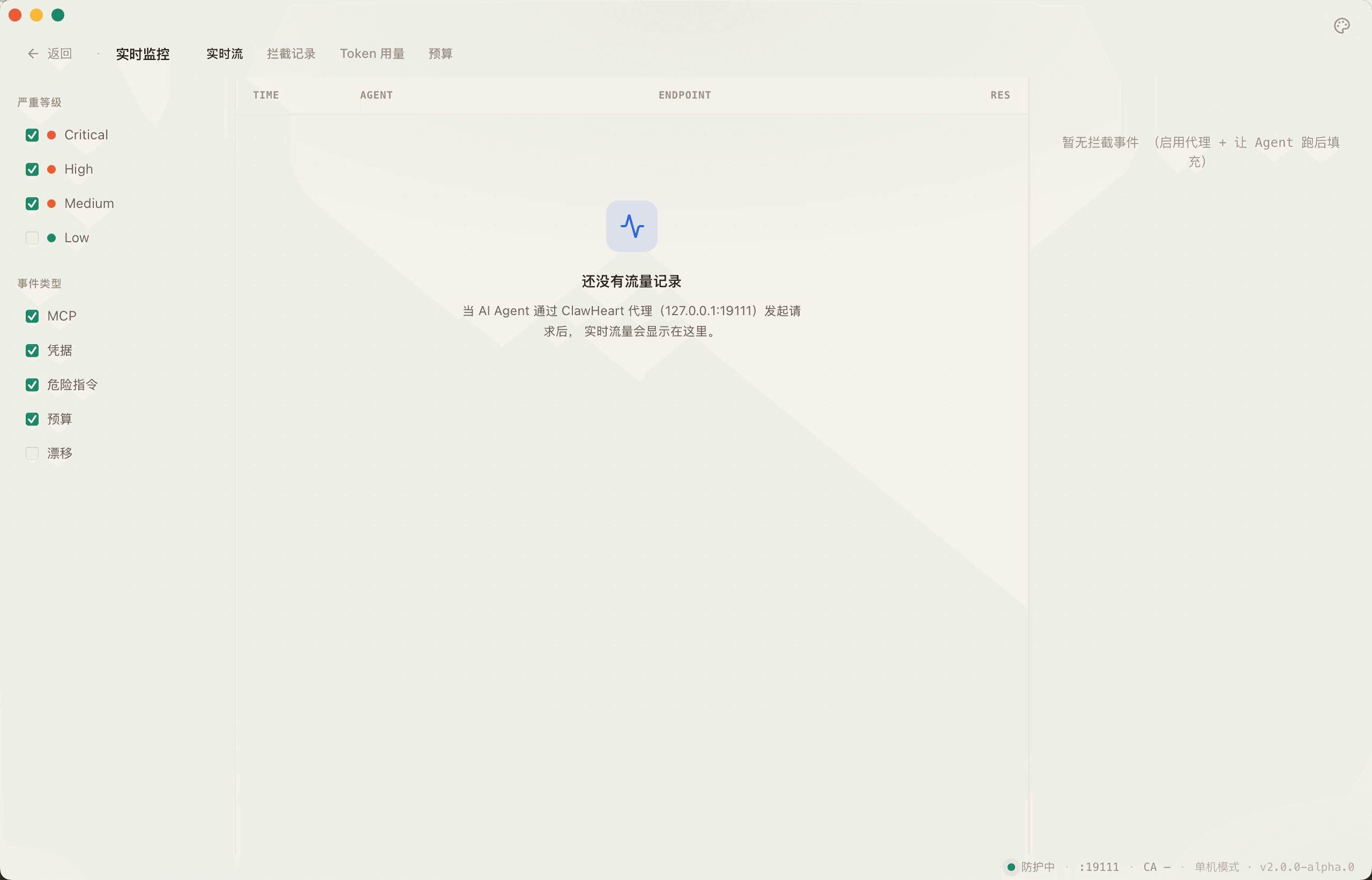 Real-time monitoring
